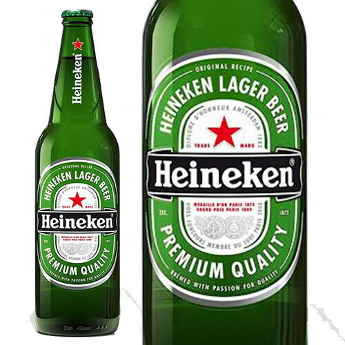 ハイネケン Heineken ロングネックボトル 330ml 瓶 5% オランダ ビール ...