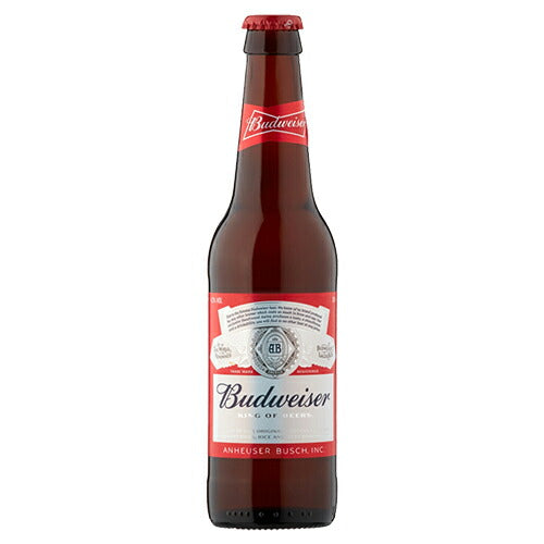 バドワイザー Budweiser 355ml 瓶 5% アメリカ ビール アメリカンビール 1ケース 24本セット 送料無料 業務用 飲食店 -  ビール・酒・ワイン通販 ユニビス