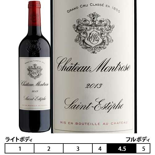シャトー・モンローズ[2013年]赤 750ml サン・テステフ[Chateau Montrose] フランス ボルドー 赤ワイン