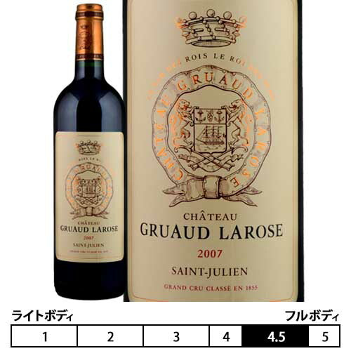 シャトー・グリュオ・ラローズ[2013年]赤 750ml　ボルドー メドック[Chateau Gruaud Larose]