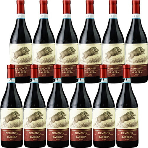 12本セットピエモンテ バルベーラ[2018]テッレ デル バローロ 赤 750ml×12本 1箱 Terre Del Barolo[Piemonte  Barbera] イタリア ピエモンテ 赤ワイン業務用 飲食店 プロ向け※離島など別途追加送料エリアあり