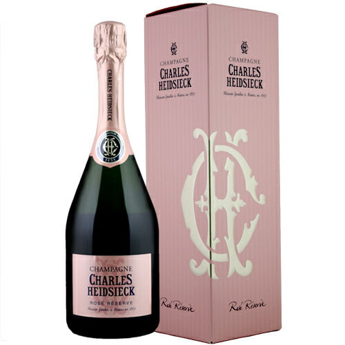 シャンパーニュ シャルル・エドシック[N/V]ロゼ レゼルヴ ギフトボックス入 泡・ロゼ 750ml　Champagne Charles  Heidsieck [Rose Reserve] フランス シャンパン スパークリングワイン Champagne