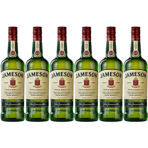 【正規品】ジェムソン/JAMESON ビン・瓶 アイルランド 700ml 40.0% アイリッシュウイスキー ハイボールにおすすめ 6本セット 1箱  業務用 飲食店におすすめ プロ向け 送料無料※別途送料北海道・九州330円、沖縄770円※