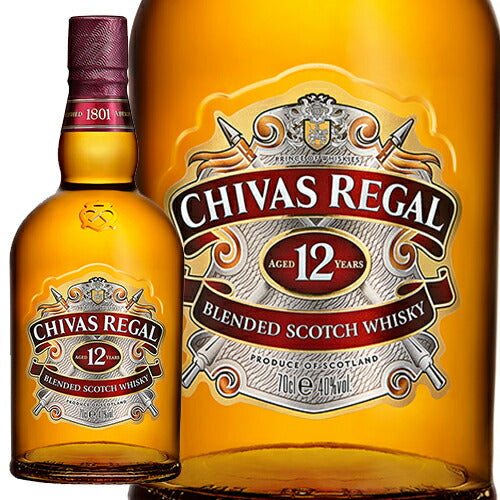 【正規品】シーバスリーガル 12年/CHIVAS REGAL ビン・瓶 スコットランド 700ml 40.0% スコッチウイスキー ハイボールにおすすめ