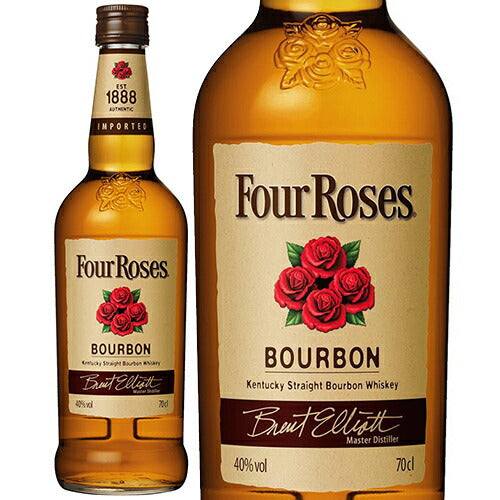 正規品】フォアローゼス/Four Roses ビン・瓶 アメリカ 700ml 40.0